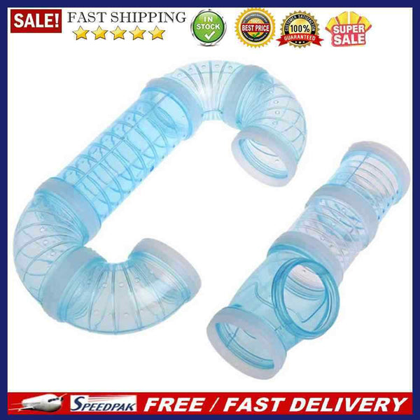 Hamster Cage Tunnel for Squirrel Guinea Pigs Hedgehog Small Animals Tube Toys
