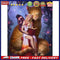 Butterfly Girl and Cat Oil Paint By Numbers DIY Handpainted on Canvas Wall Ar