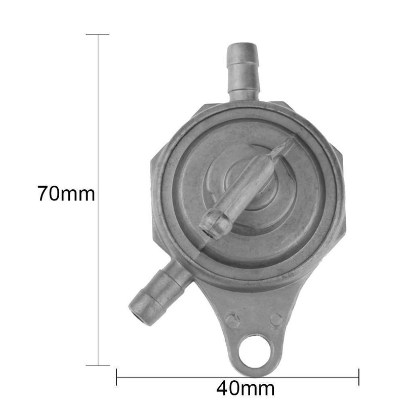 2 Port Shut Off Switch Fuel Pump Petcock for GY6 50cc 125cc 150cc Scooter Newly