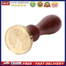 Moon Star Pattern Wax Seal Fire Painting Stamp for Scrapbook Envelope Gift Cards