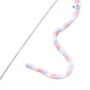 Funny Cat Stick w Crisp Bell Caterpillar Interactive Teaser Wand (Macaroon)