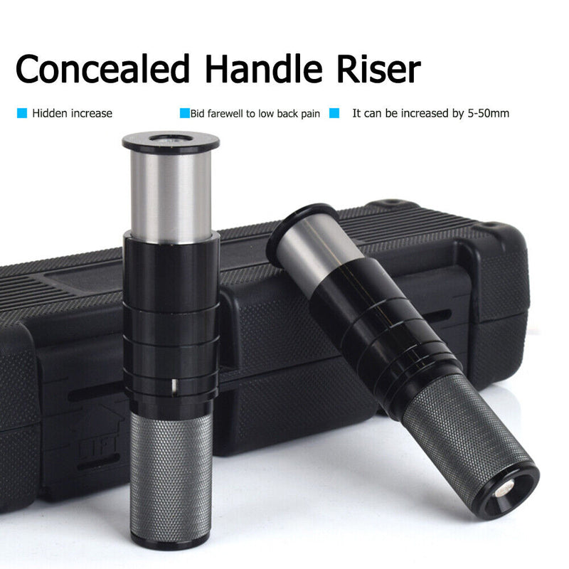 Bicycle Fork Stem Extension Adapter Handlebar Rise Up Elevated Extension