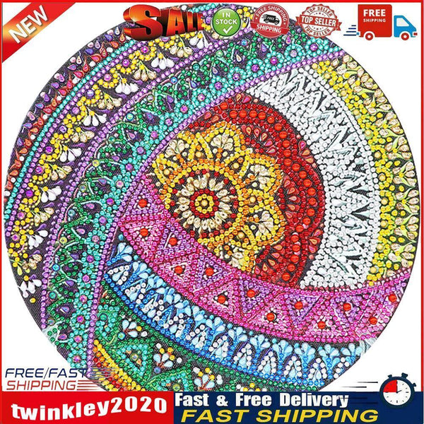 5D DIY Special Shaped Diamond Painting Mandala Embroidery Mosaic Kit Decor Newly