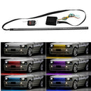 Bar 12-24V Flowing Night Rider Scanner Net Light Truck LED Strip Warning Lamp