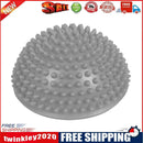 Inflatable Half Sphere Yoga Balls Massage Trainer Balancing Ball (Grey)