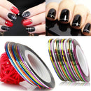 30Pcs Mixed Colors Rolls Striping Tape Line DIY Nail D4R0 Decoration~St P4E1