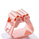 Seamless Mop Hanging Bracket Multifunctional Household Tool for Bathroom Kitchen
