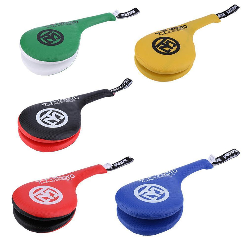 3PCS Kids Taekwondo PU Rebound Sponge Double Kick Pad Target for Trainig