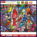 5D Diamond Painting Kit DIY Colorful Birds Full Square Drill Mosaic Picture Wall
