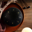 6"" Steel Tongue Drum 8 Tune Musical Instrument Hand Pan Tank Drum with Bag