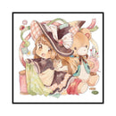 Partial Cross Stitch Witch Sewing Kit 3 Beach Stamped Artwork Gift Home Decor