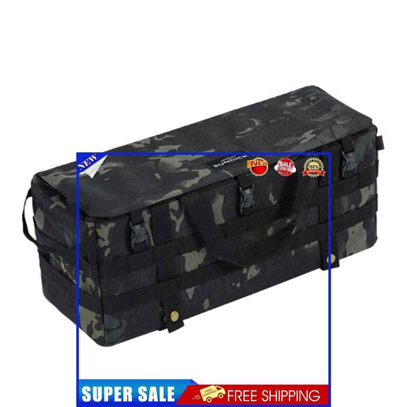 #A Storage Bags Molle Waterproof Oxford Cloth Hanging Pocket EDC Tool Bag