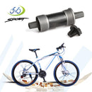 MTB Bike Axis BB Bottom Bracket Square Tapered Spindle Axis Parts (118mm) Newly