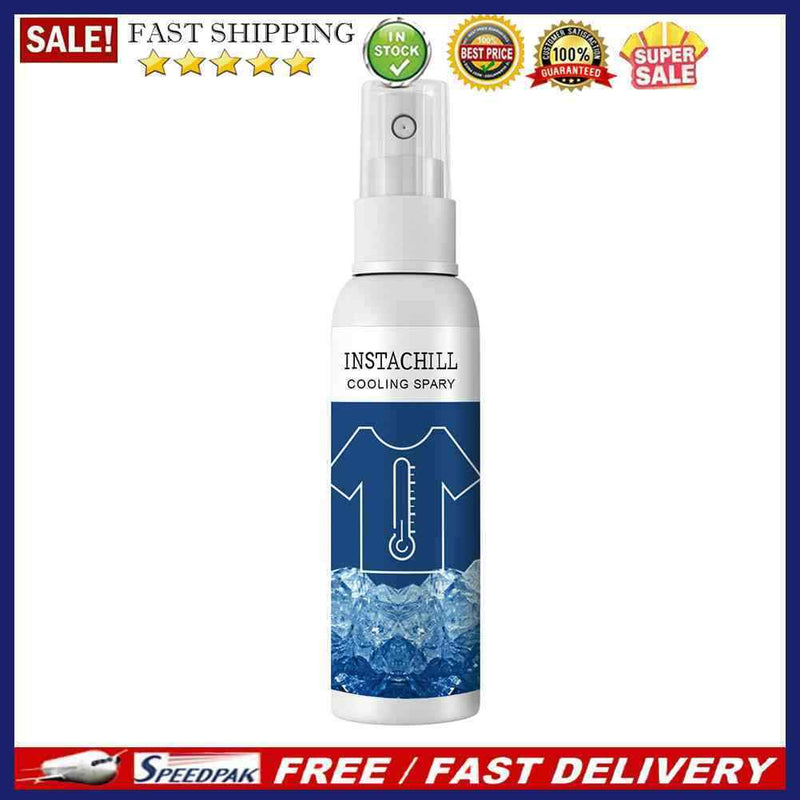 Instant Cooling Spray Coolant Prevent Heat Stroke Mist Refrigerant Outdoor Spray