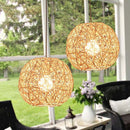 Tea Room Hotel Bar Lamp Decorective Hanging Lights Bamboo Lamp Restaurant