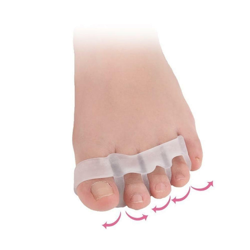 Relief Pain Silicone Toe Separator Foot Care Tools Orthotics Bunion Corrector