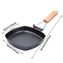 Pan Household Foldable Handle Non Stick Frypan Omelette Pot Steak Skillet Pan