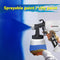 650W Electric Paint Spraying Gun w/ 2 Nozzles Household Wall Paint Sprayer
