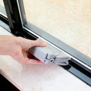 Window Groove Cleaning Brush Cleaning Tool Mini Sill Sweeping Brush (Grey) Newly