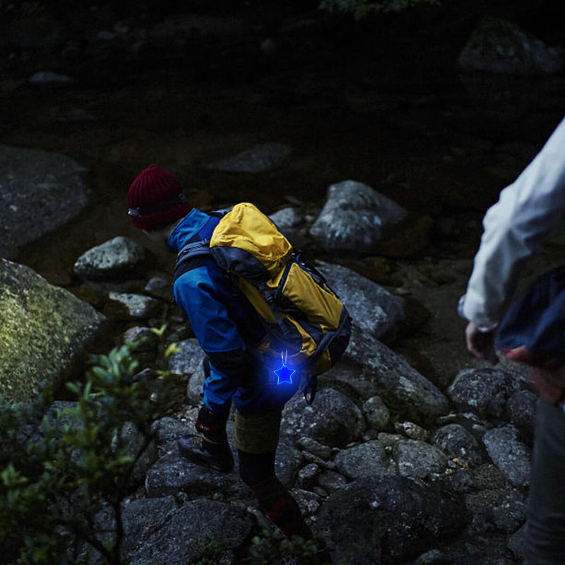 Safety Reflector Pendant - Pack of 24 - Safety Reflective Gear with Bead Chain