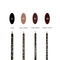 Eye Makeup Eyebrow Enhancers Eyebrow Pencil With Sharpener Brow Liner Pen