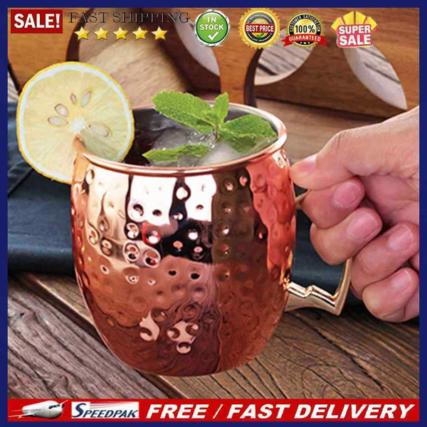 Wine Glasses Copper Stainless Steel Goblet Juice Drink Champagne Party Barware