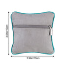 Bag Velvet Dust Protect Zipper Jewelry Bag Coin Purse Storage Pouch Packing Bag