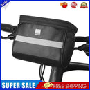 SAHOO Touch Screen Bike Bag Top Zipper Opening Insulation Phone Pouch Black