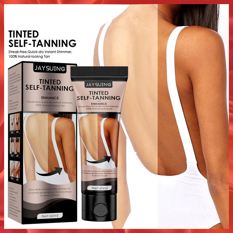 Self Tanning Mousse Adjust Skin Tone Long Lasting Body Bronzer Easy to Apply