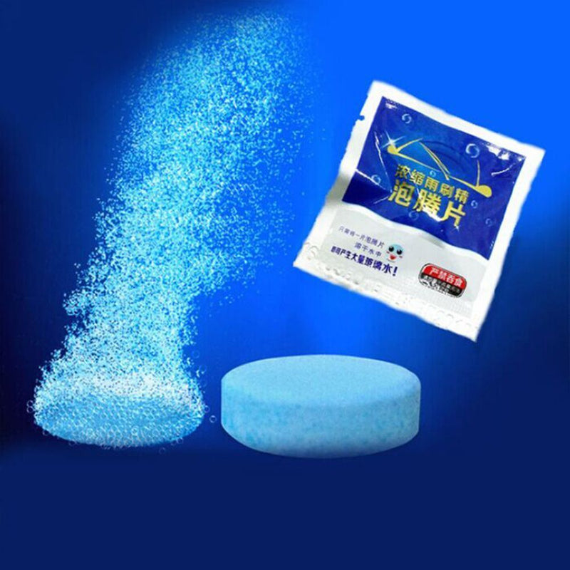 Windscreen Cleaner Car Glass Wash Effervescent Tablets Cleaning Agent Pills