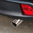 Car Exhaust Tip Bolt-on Heart Edge Stainless Steel Tailpipe Tip 2.5 inch In