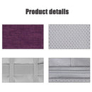 Travel Watch Band Storage Bag Earphone Data Cable Strap Organizers (Purple)
