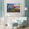 50x40cm Lake Scenery Frameless Picture Oil Paint By Numbers Hand Painted Pi