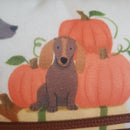 20" Isaac Mizrahi Fall Corgi Dachshund Golden Retriever Dog Lumbar Throw Pillow