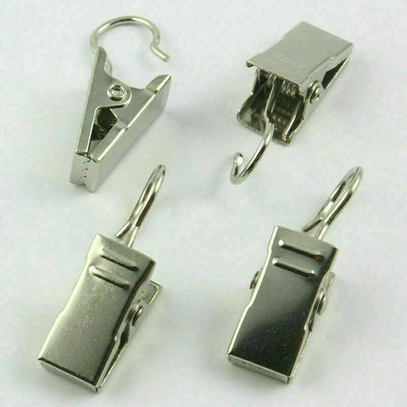 10X Steel Small Curtain Hanging Bulldog Clips Shipping Peg D7L2 Free Z0T8 R0O0