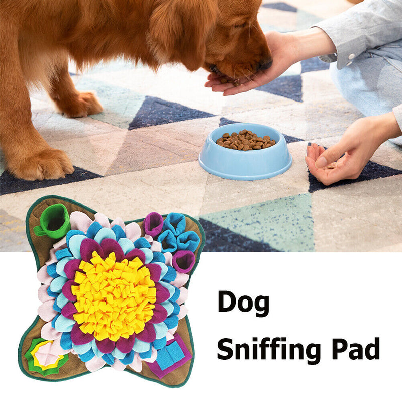Dog Sniffing Training Mat Slow Food Mat Dog Food Consumes Release Stress Bl