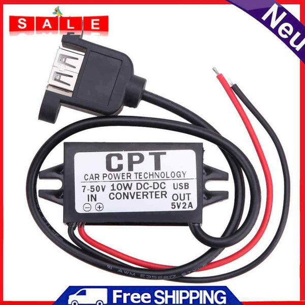 7-50V 150KHz CPT-HUL-5 Vehicle Power Supply Single USB Female with Hold