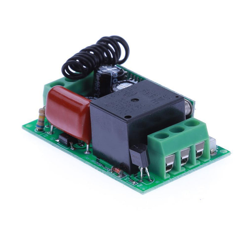 180-240V AC 433MHz 1CH Channel Wireless RF Remote Control Switching Relay Self Lock