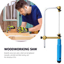 U Type Mini Woodworking Hand Saw Kit DIY Jewelry Hand Tools + 8pcs Blades Newly