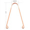 Dental Cleaning Stainless Steel Oral Hygiene Copper Tongue Scraper  Cleaner