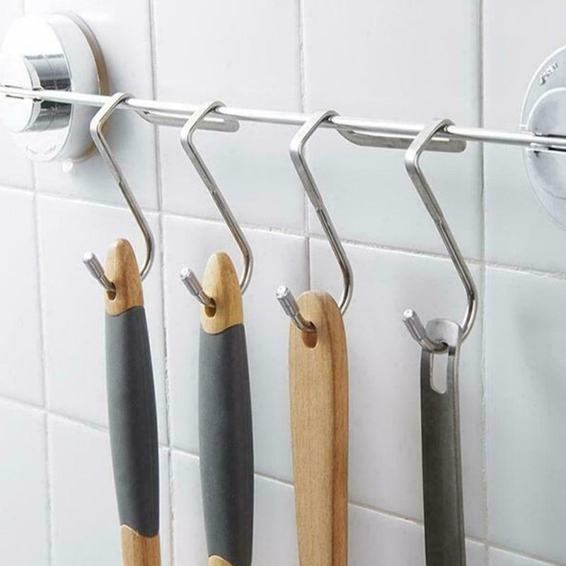 Magic Dual Over Door Hooks Storage Kitchen Cabinet Steel Hook Door L0E4