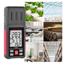 HT607 LCD Digital Temperature Humidity Meter Portable Indoor Home Thermometer