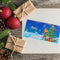 Christmas Card Special Shape Glitter Diamond DIY Cards Drill Kit (5DHK078) Newly