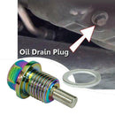 1pc M14x1.5 Car Engine Magnetic Oil Drain Plug Screw Sump Nut Bolt Nut S1Q0