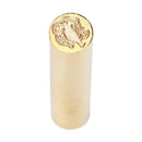 Retro Cylindrical Seal Wax Brass Envelope Seal Stamp Customs Accessory (G) Newly