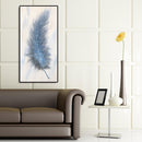 5D DIY Full Round Drill Diamond Painting Feather Cross Stitch Picture Home Decor