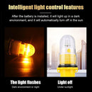 Fishing LED Float Marine Net Signal Light Waterproof Warning Lamp (Yellow)