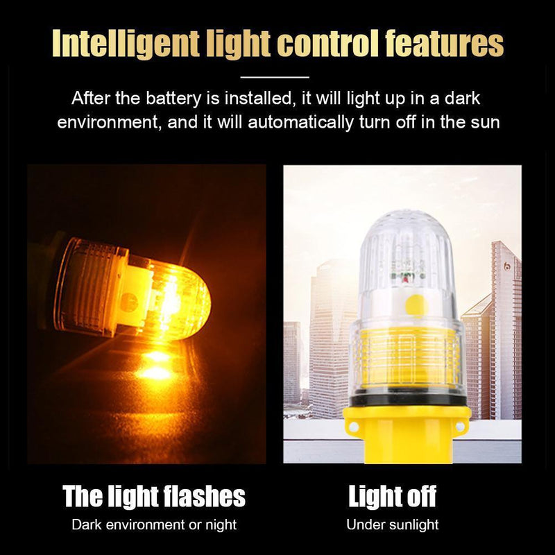 Fishing LED Float Marine Net Signal Light Waterproof Warning Lamp (Yellow)