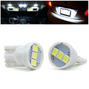 Bulbs LED 2835 3SMD T10 W5W Dome Map License Plate Light Car LED Reading Bulbs