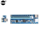 6pin PCI-E1X to 16X Extender Graphics Riser Card Adapter Cable for BTC Miner